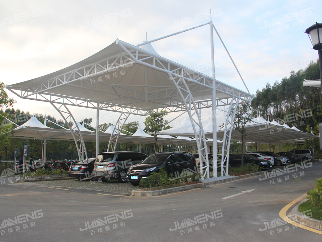 光大国际集团（博罗）有限公司膜结构停车棚工程